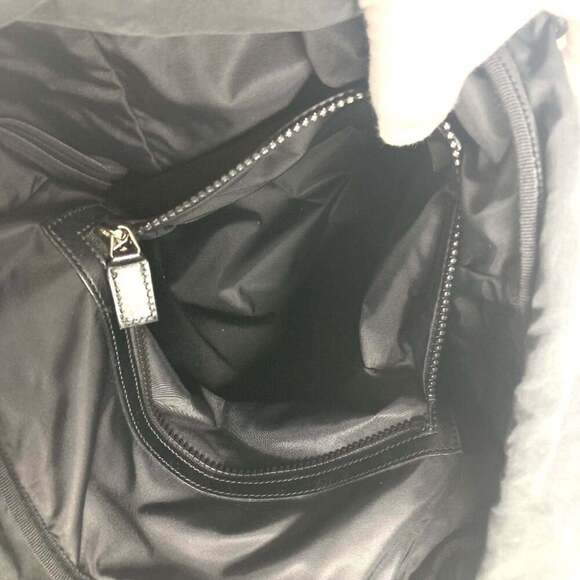GUCCI Black Canvas Backpack